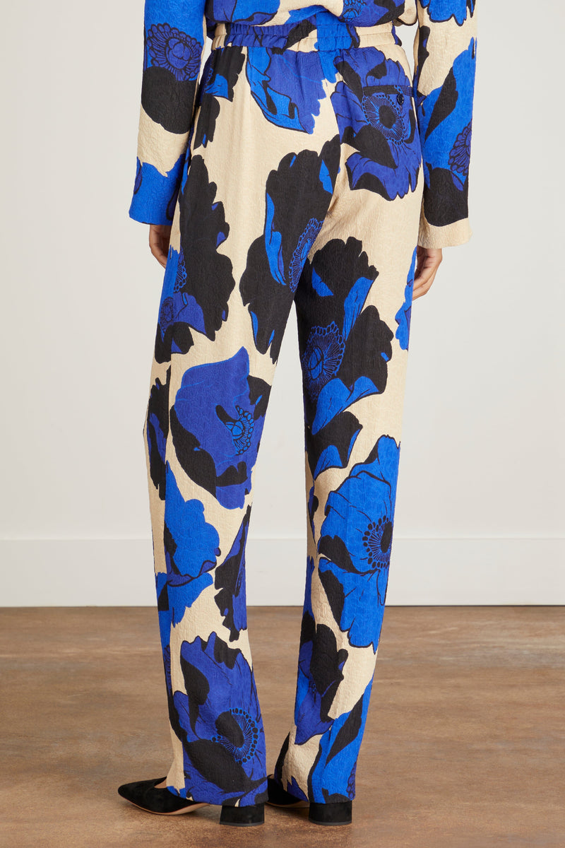 Dries Van Noten Palacos Pant in Blue – Hampden Clothing