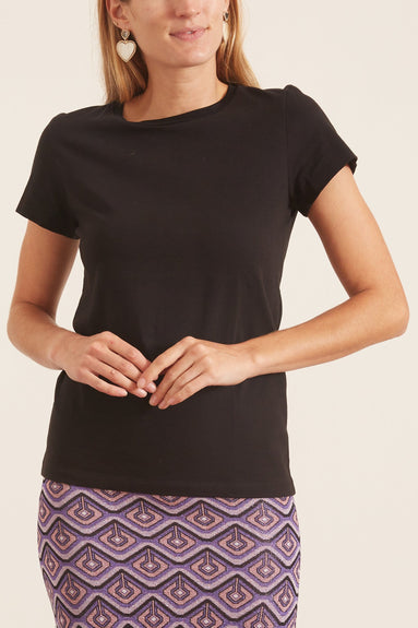 Dorothee Schumacher Clothing Casual Softness Shirt in Pure Black
