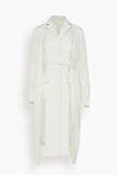 Sacai Jackets Suiting x Knit Cardigan in Off White