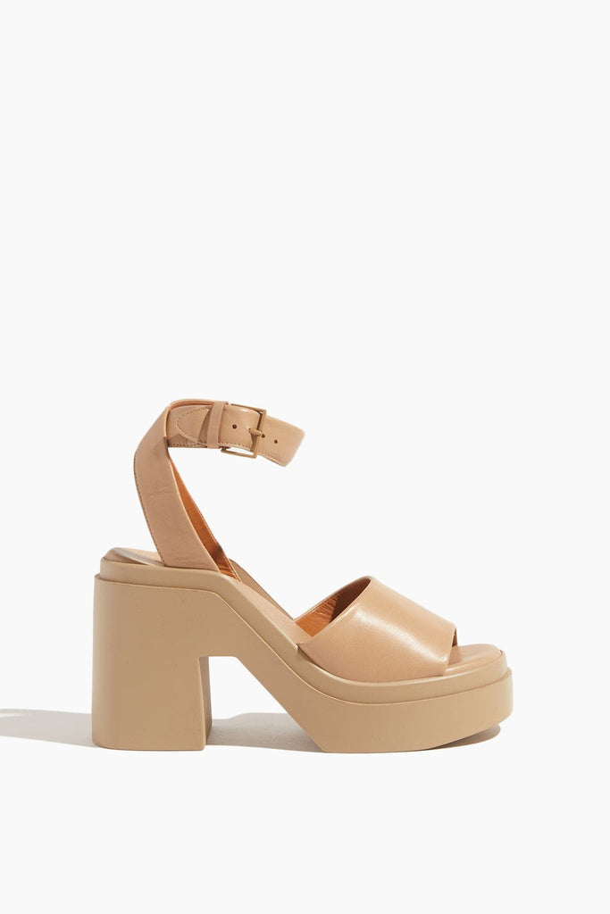 Clergerie Noe Sandal in Sand Nappa – Hampden Clothing