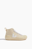 Nova High Top Sneaker in Butter White