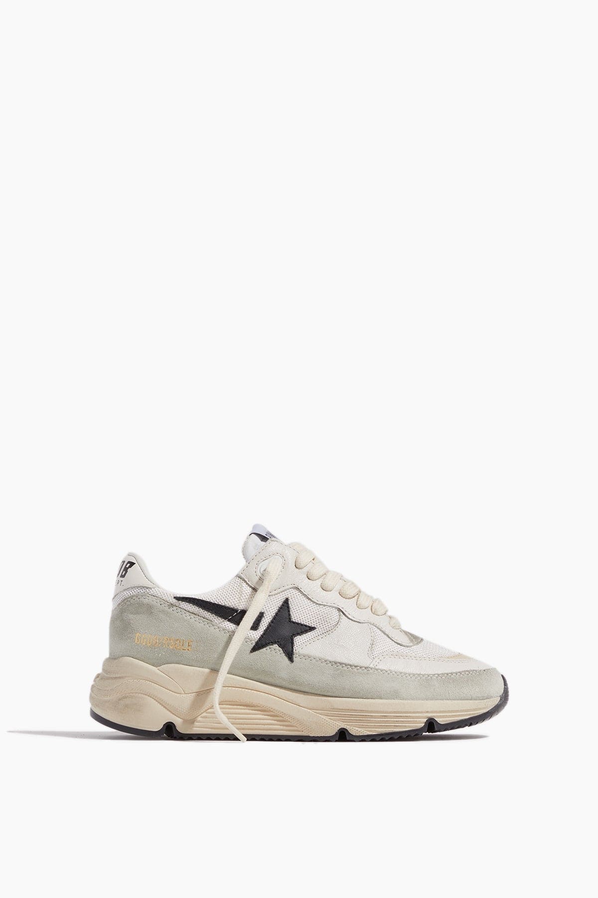 Golden Goose Shoes Sneakers Running Sole Sneaker in White/Ivory/Black/Ice