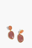 Lizzie Fortunato Earrings Concha Sunset Earrings in Peach