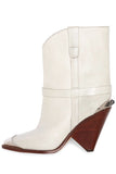 Isabel Marant Shoes Lamsy Boot in Chalk