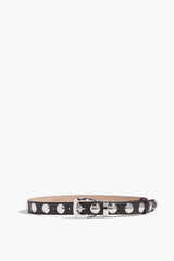 Khaite Benny Belt with Studs in Black – Hampden Clothing