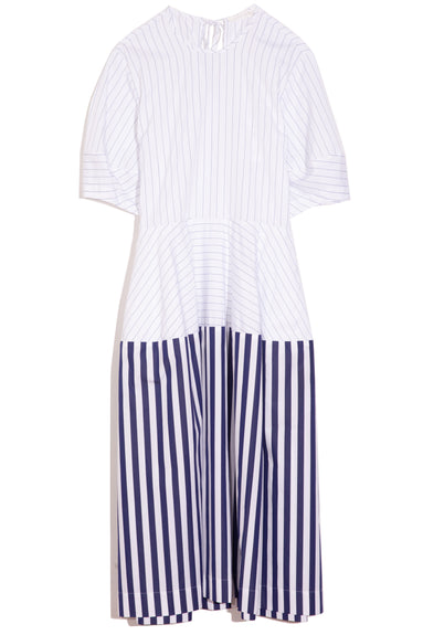 Lara Krude Lily Dress in Blue Stripe – Hampden Clothing