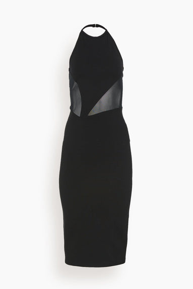 Victor Glemaud Dresses Halter Dress in Black