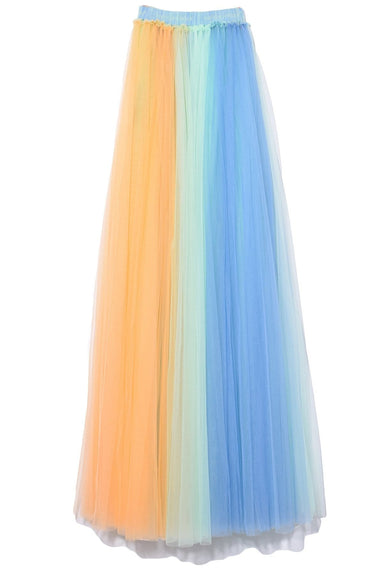 Chase The Rainbow II Skirt/Dress in Yellow Rainbow – Hampden Clothing