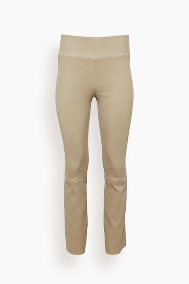 Ankle Flare Legging in Beige