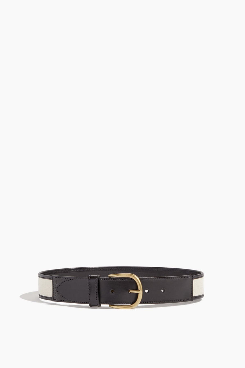 Isabel Marant Belts Zaf Belt in Ecru/Black