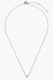 EF Collection Necklaces Baby Diamond Open Heart Necklace in 14k Yellow Gold EF Collection Baby Diamond Open Heart Necklace in 14k Yellow Gold