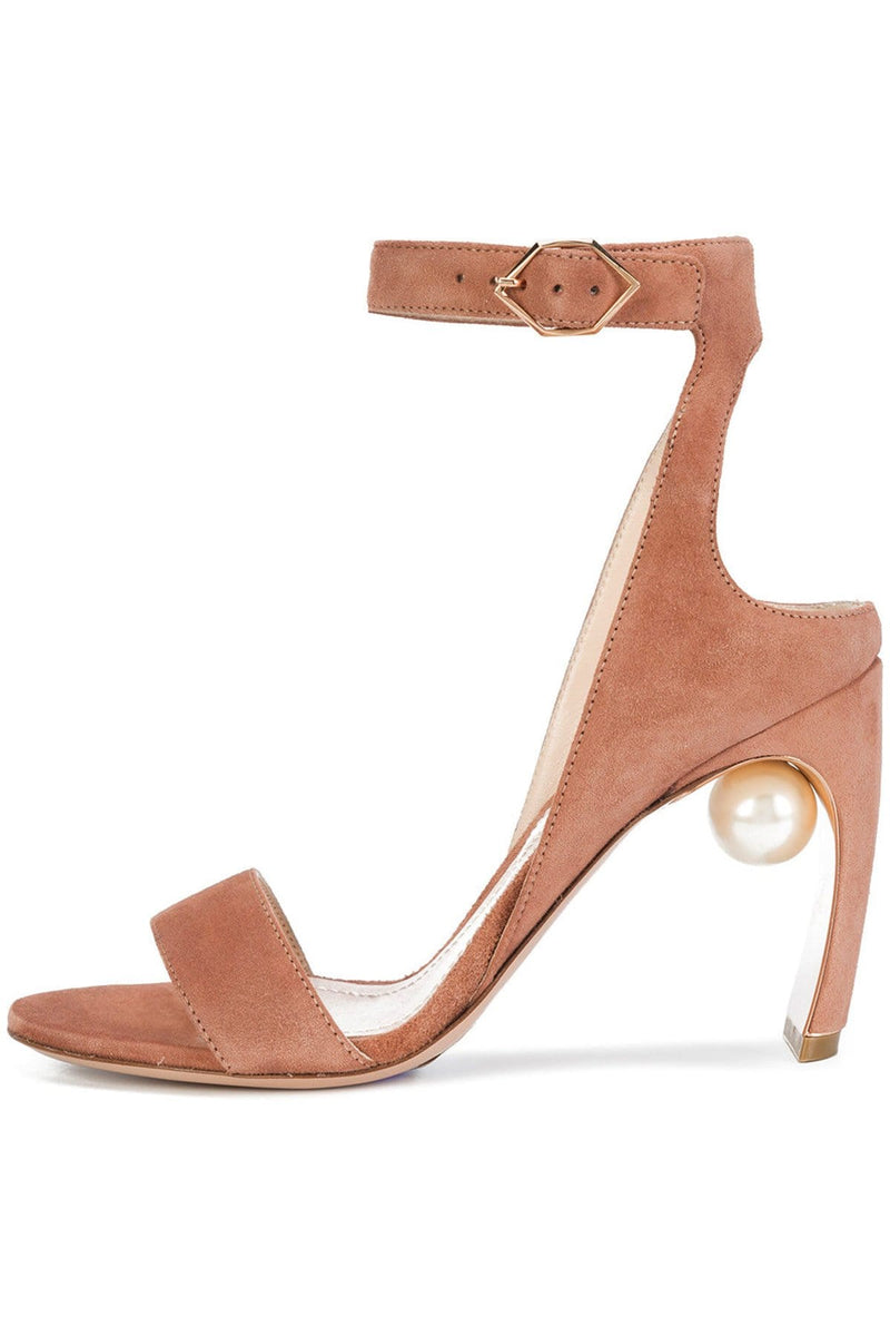 Lola Pearl Sandal in Rosewood – Hampden Clothing