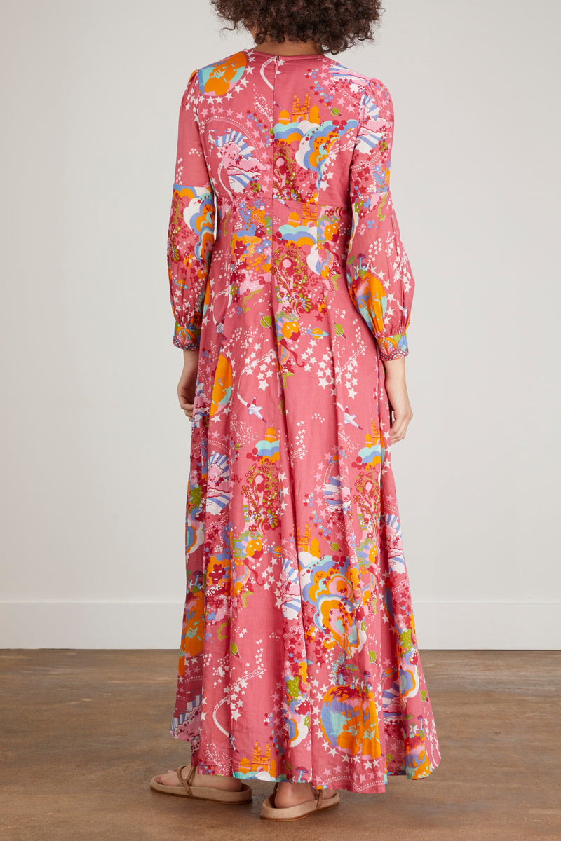 Emporio Sirenuse Lena Caliph'S Dream Dress in Pink – Hampden Clothing