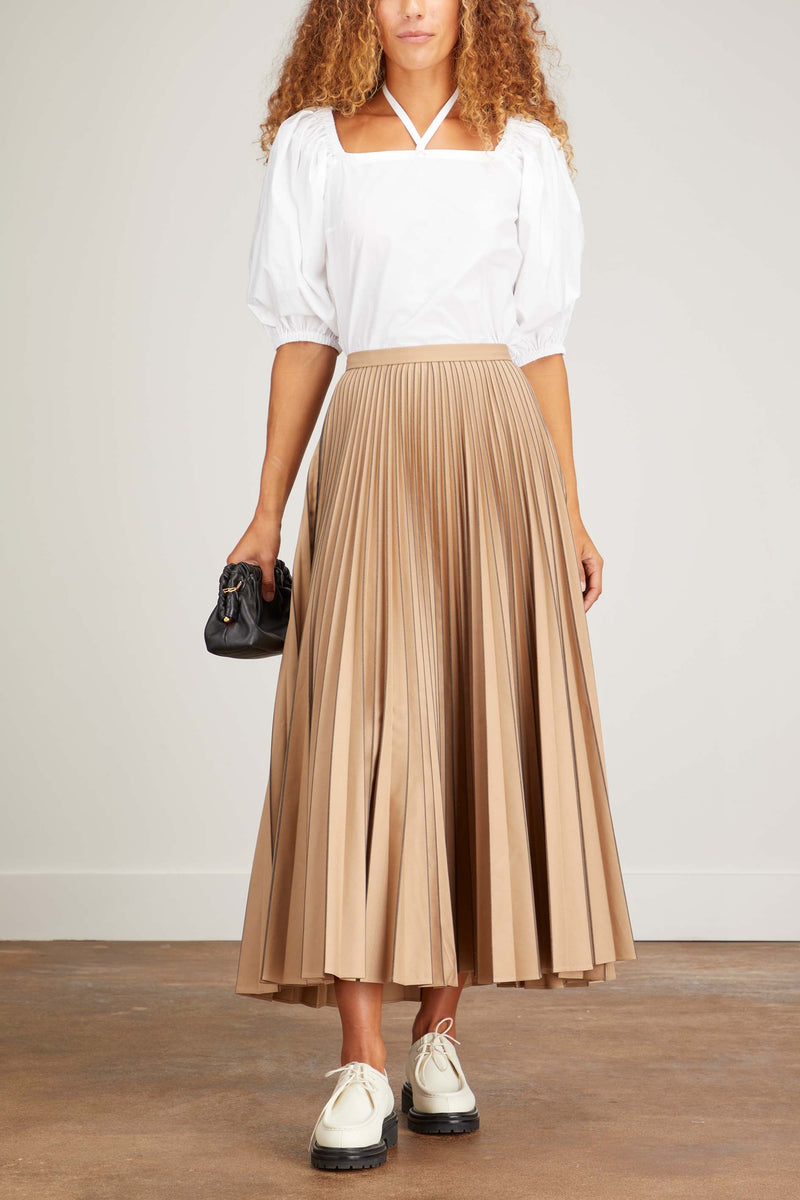 Erdem Nesrine Trench Coating Skirt in Camel – Hampden Clothing