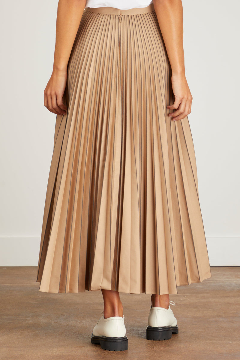 Erdem Nesrine Trench Coating Skirt in Camel – Hampden Clothing