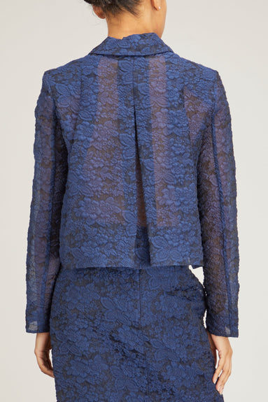 Erdem Jackets Renee Jacket in Navy