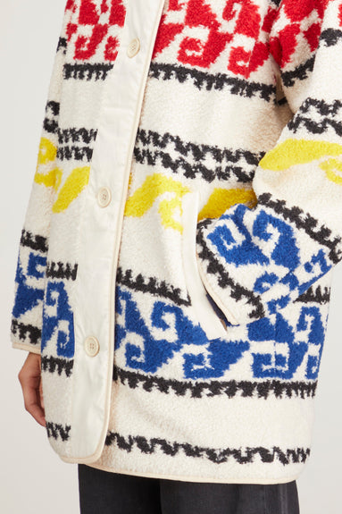 Etoile Isabel Marant Coats Himemma Coat in Multicolor