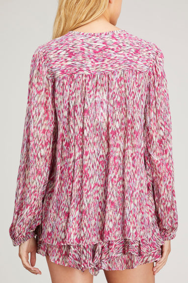 Etoile Isabel Marant Tops Daytonea Top in Raspberry
