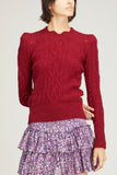 Etoile Isabel Marant Sweaters Emi Pullover in Raspberry