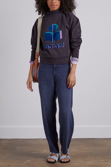 Etoile Isabel Marant Sweatshirts Moby Sweatshirt in Faded Night