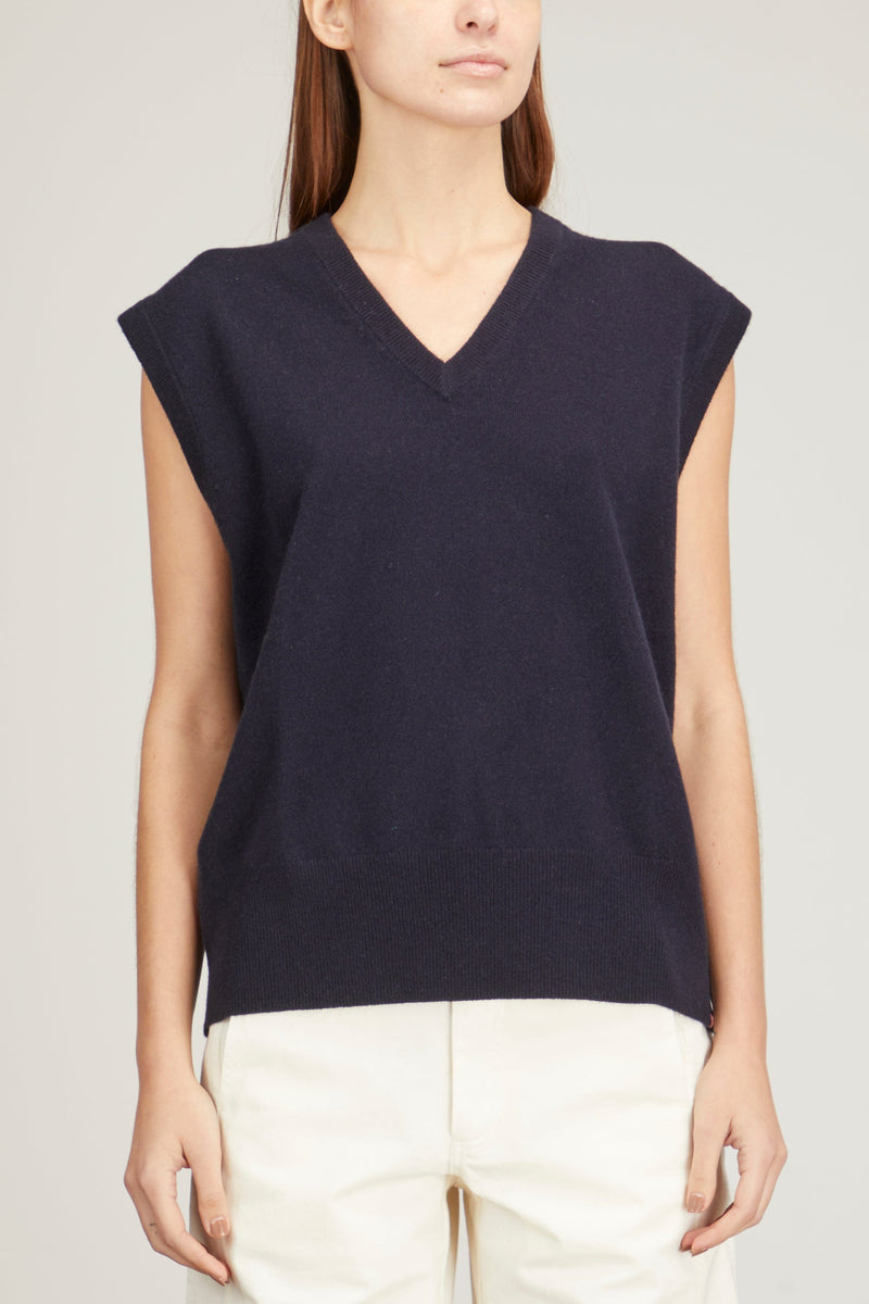 Extreme Cashmere Spencer Top in Navy – Hampden Clothing