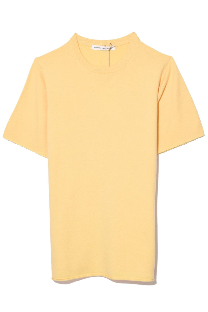 Extreme Cashmere T-Shirt Sweater in Banana – Hampden Clothing