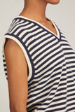 Extreme Cashmere Tops Spencer Top in Breton Extreme Cashmere Spencer Top in Breton