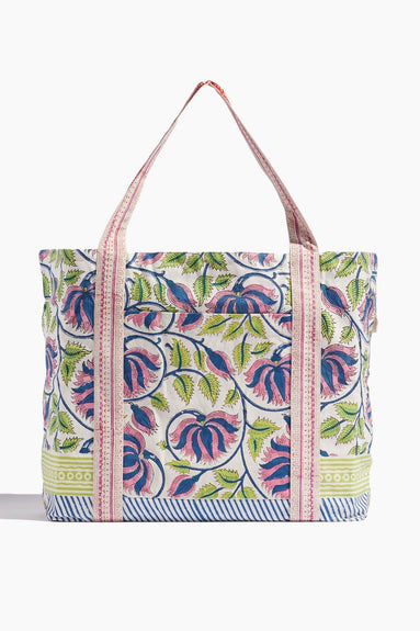 Bell Shoulder Bags Large Beach Bag in Yellow Multi