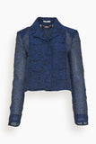 Erdem Jackets Renee Jacket in Navy