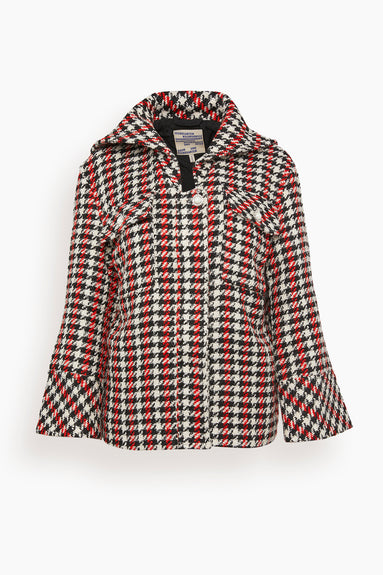 Bronco Jacket in Red Check