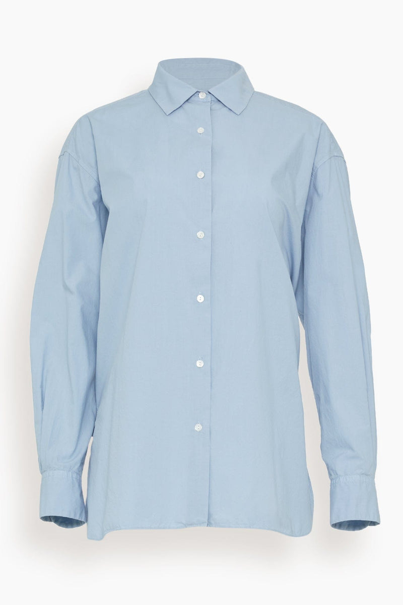 Nili Lotan Yorke Shirt in Light Blue – Hampden Clothing