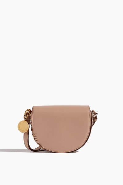 Frayme Small Flap Shoulder Bag in Blush