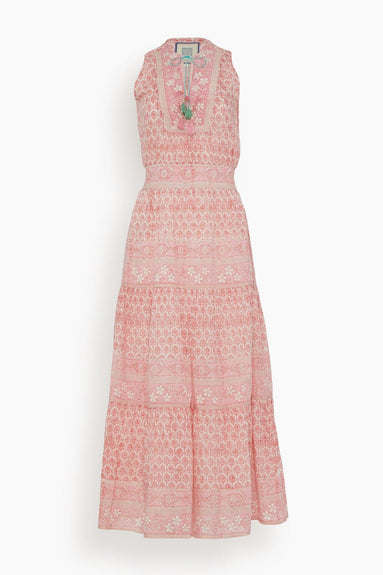 Bell Dresses Emily Maxi Dress in Pink Floral