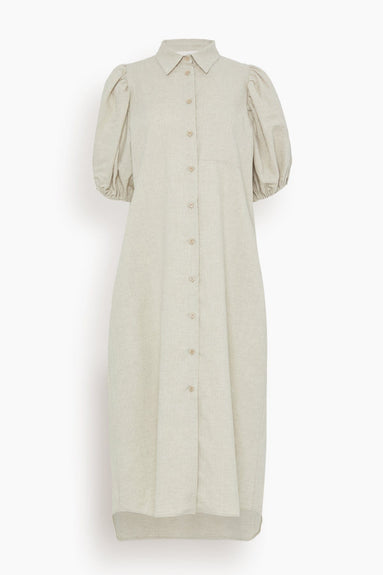 AVN Dresses Tulip Dress in Beige