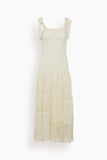 Anneke Patchwork Dress in Cream