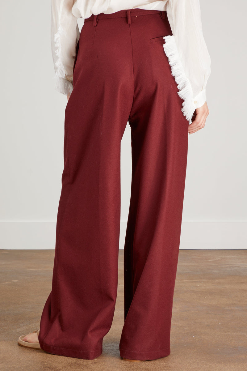 Forte Forte Trousers in Red