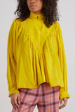 Forte Forte Tops Cotton Silk Voile Bohemian Shirt in Soleil