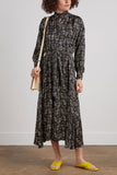 Forte Forte Dresses Jaguar De Lua Cloquet Dress in Nero