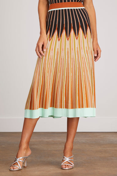 Forte Forte Skirts Fiesta Inlay Skirt in Curcuma
