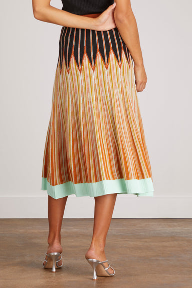 Forte Forte Skirts Fiesta Inlay Skirt in Curcuma
