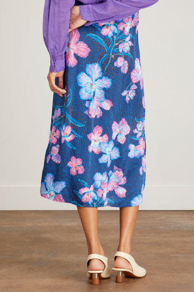 Forte Forte Skirts Orchidea Fabulosa Printed Skirt in Jazz Forte Forte Orchidea Fabulosa Printed Skirt in Jazz