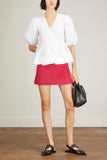 Ganni Skirts Suiting Mini Skirt in Fiery Red