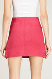 Ganni Skirts Suiting Mini Skirt in Fiery Red