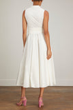 Giambattista Valli Dresses Popeline Flowered Willow Print Dress in Ivory/Multi Giambattista Valli Popeline Flowered Willow Print Dress in Ivory/Multi