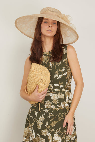 Gigi Burris Hats Flora Sinamay Hat in Natural Gigi Burris Flora Sinamay Hat in Natural