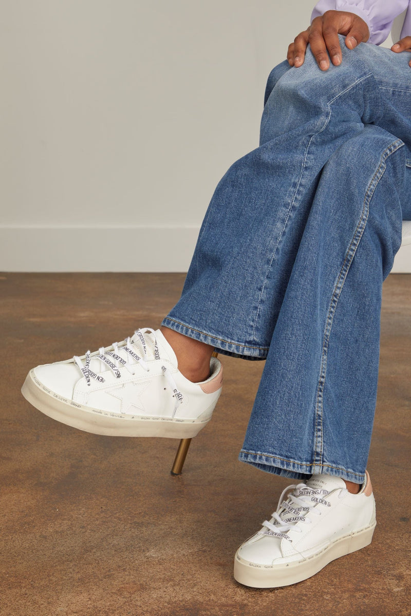 Golden Goose Hi Star Sneaker in White/Turtledove/Ice – Hampden ...