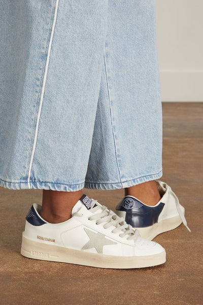 Golden Goose Low Top Sneakers Stardan Sneaker in White/Ice/Black Golden Goose Stardan Sneaker in White/Ice/Black