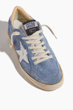 Golden Goose Sneakers Ballstar Suede Sneaker in Powder Blue/White/Pink Golden Goose Ballstar Suede Sneaker in Powder Blue/White/Pink