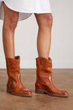Golden Goose Shoes Boots Biker Boot in Cuoio