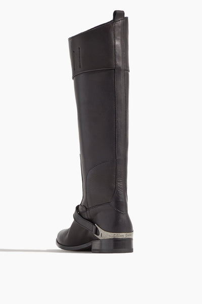 Golden Goose Tall Boots Charlie Leather High Boot in Black Golden Goose Charlie Leather High Boot in Black